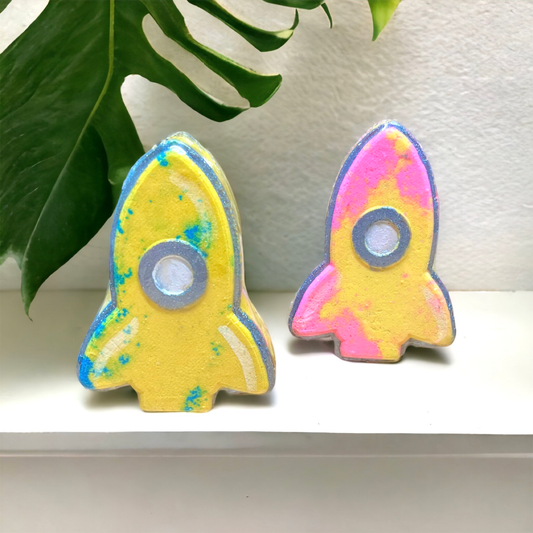Rocket Ship Bath Bomb