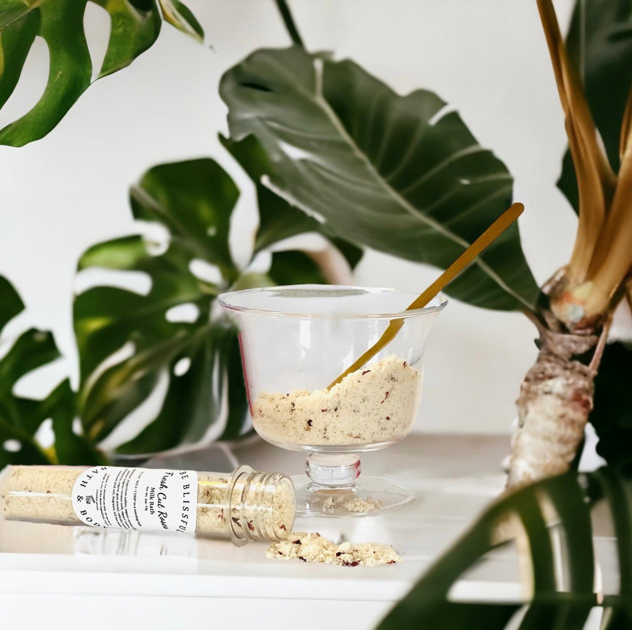 Fresh Cut Roses Milk Bath