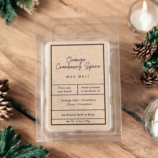 Orange Cranberry Spice Wax Melt