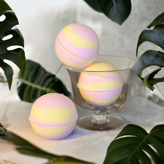 Watermelon Lemonade Bath Bomb