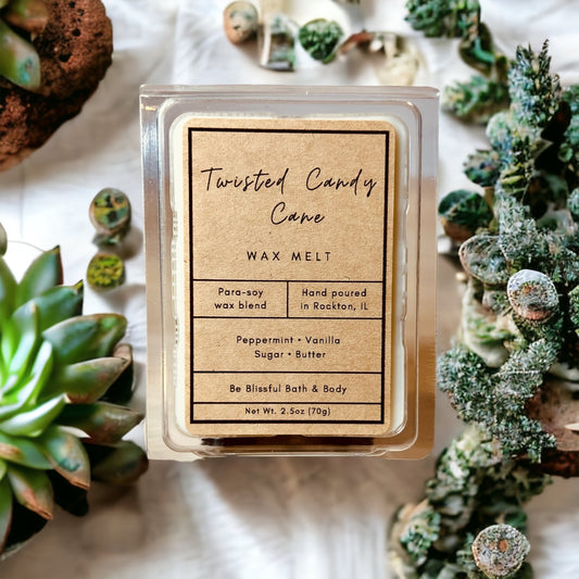 Twisted Candy Cane Wax Melt